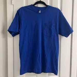 Los Angeles Apparel Short Sleeve Garment Dye Pocket T-Shirt